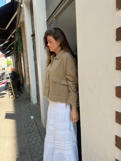 Mio overshirt camel