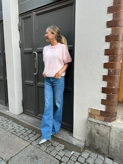 ANDREA mohair short arm BABY PINK