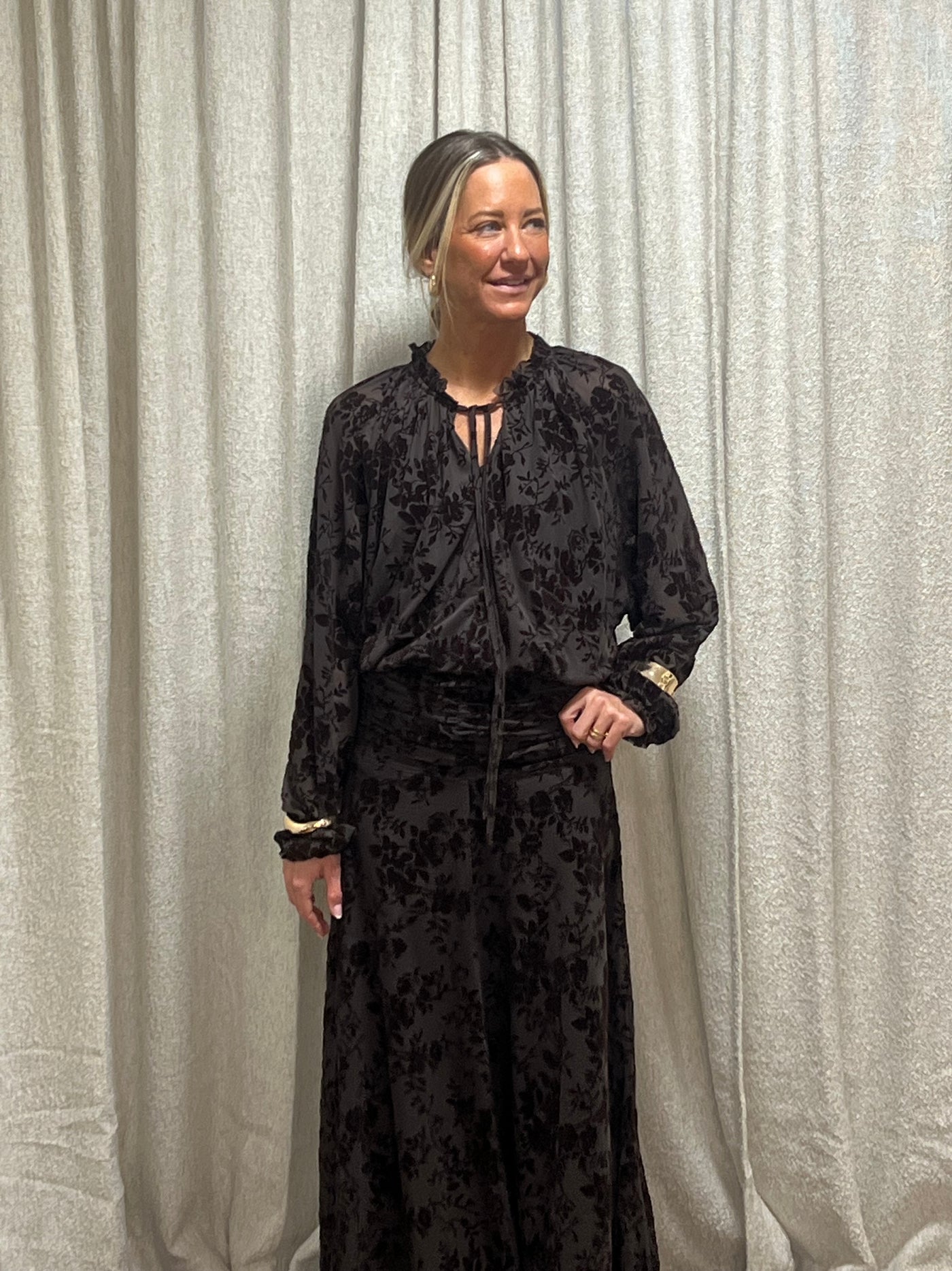 Zoe dress brown leverans 7 dagar