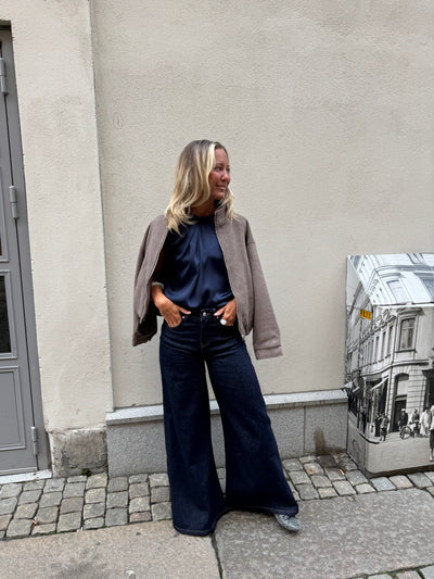 TYLA OVERSIZED JEANS DARK DENIM