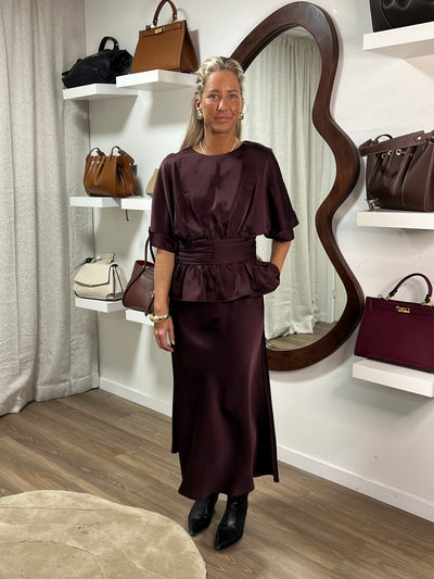 Annegret Heavy Sateen blouse