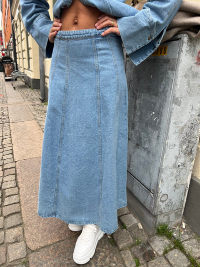 Raya denim skirt