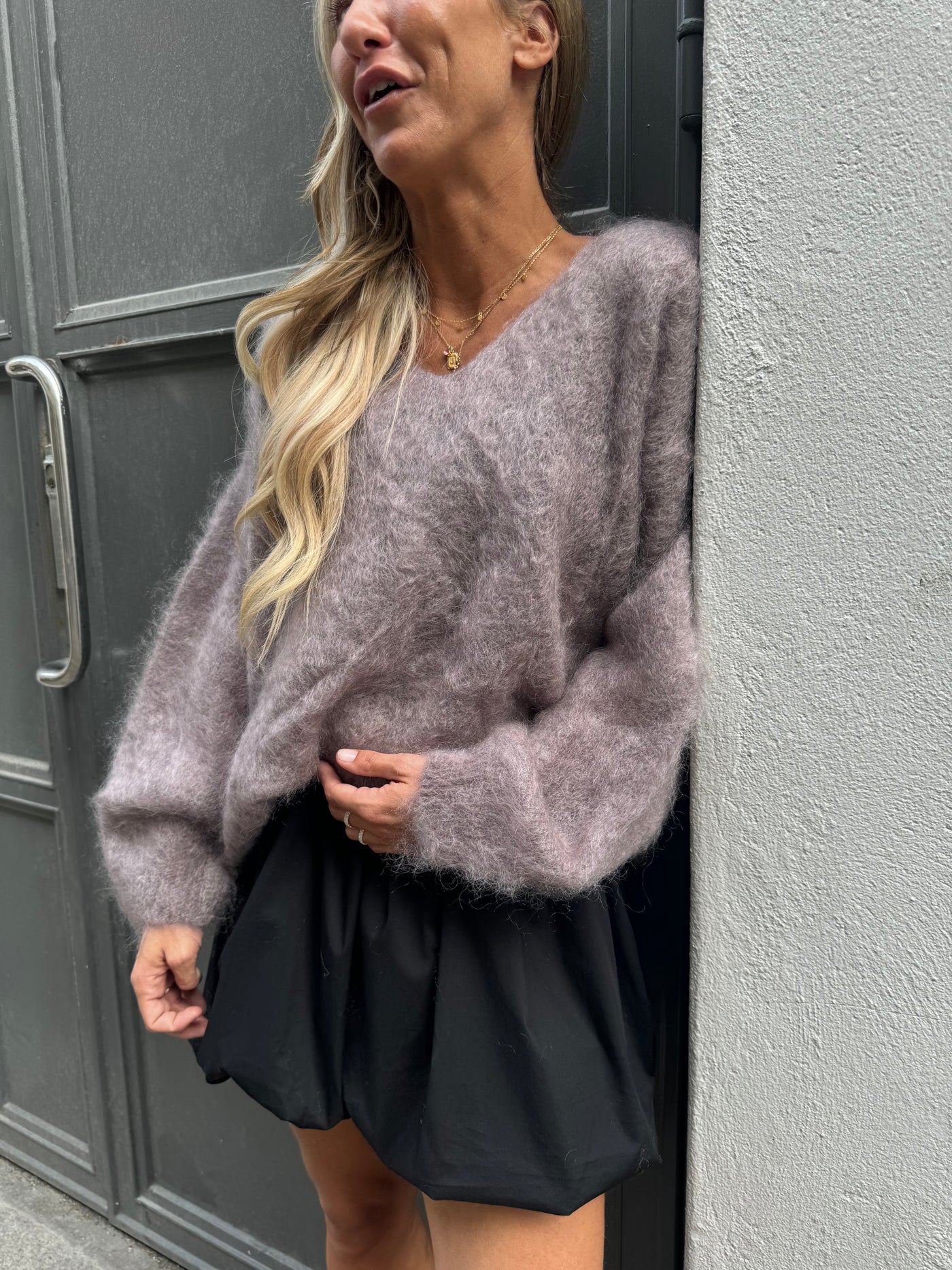 Roro Mohair Funco V-ring - 23505