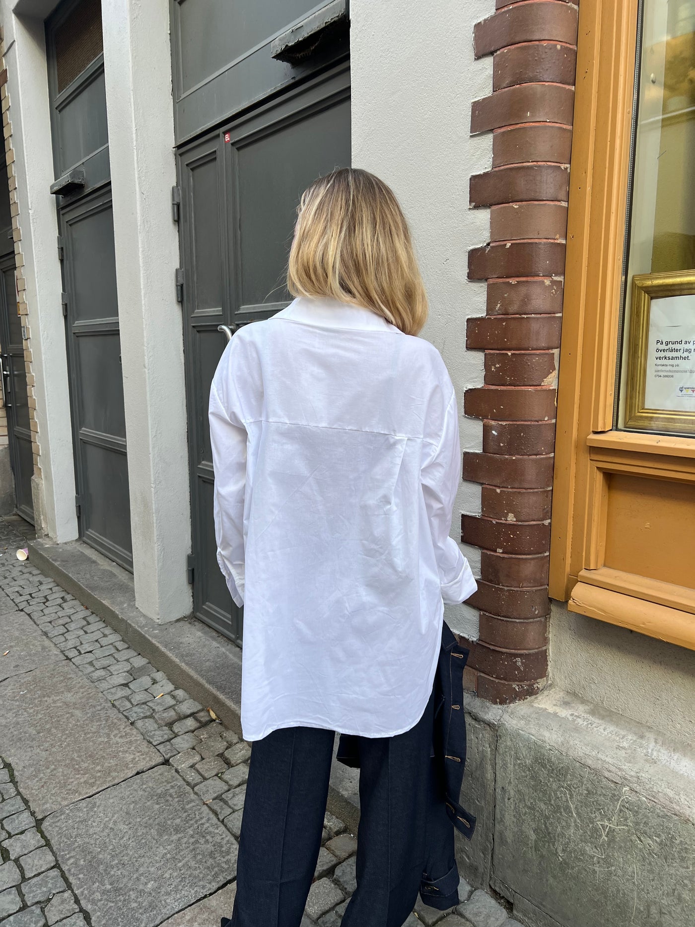 HANNASAN WHITE SHIRT 18656