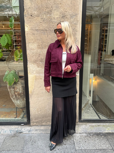 Sandro  jacket Bordeaux 25019