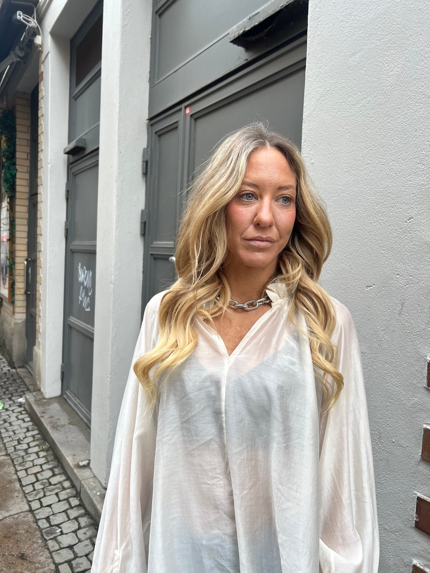 Lycka blouse offwhite