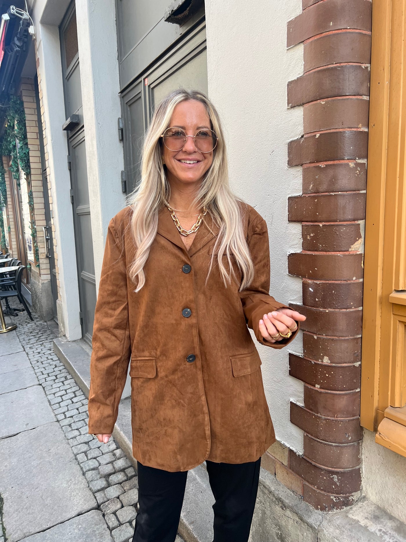 SANDY MOCKA BLAZER