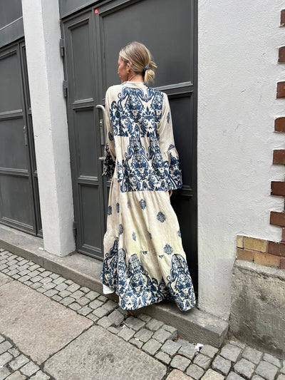 POMPEI DRESS BLUE