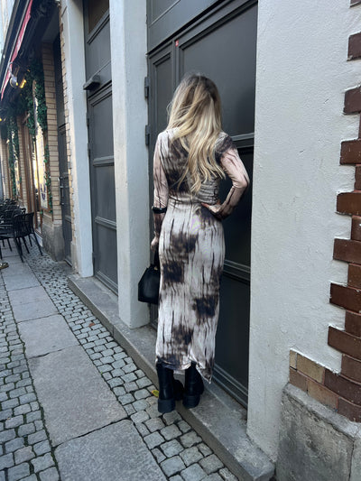 ONESSA FADED MESH DRESS