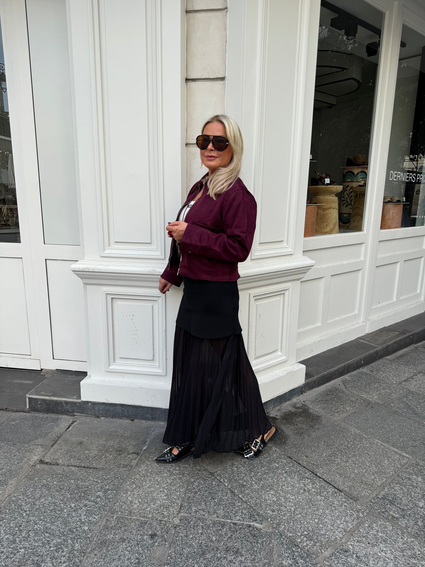 Sandro  jacket Bordeaux 25019
