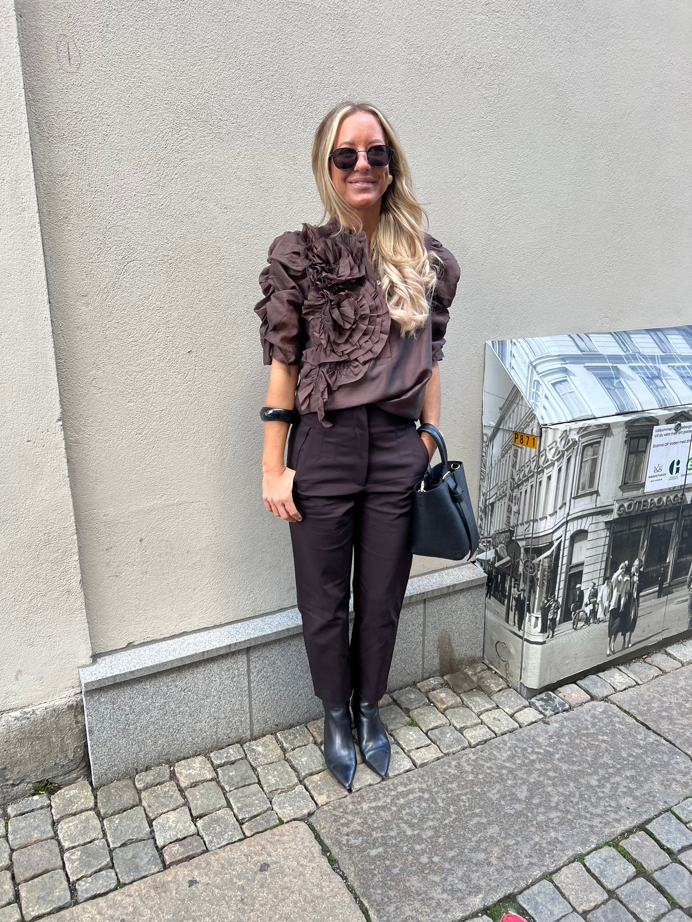 AnnsofiGO blouse brun