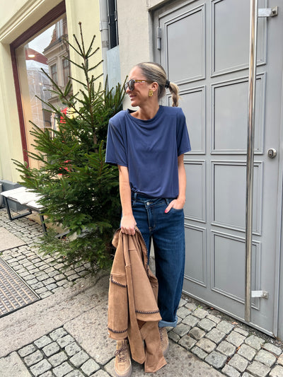 Garry tshirt navy - L2295U