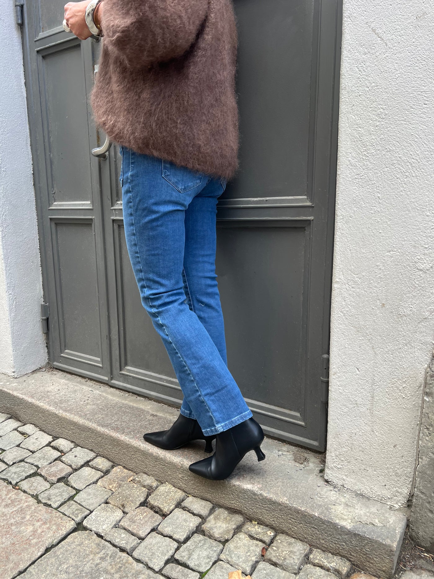 Johanna kick flare wash blue( ljus)