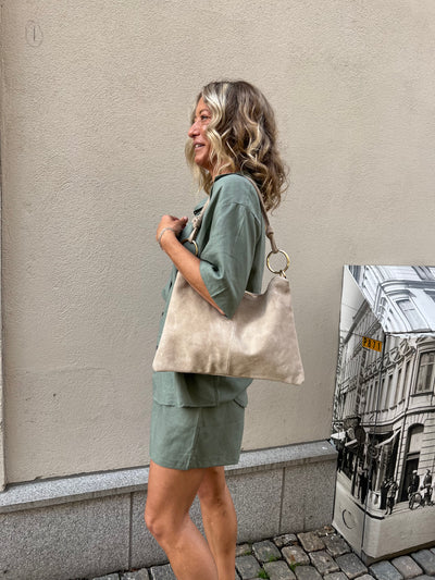 NOOR LINNE SKJORTA GREEN