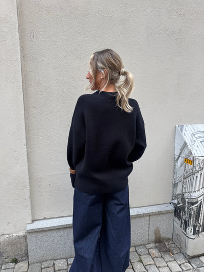 Moo Cardigan pocket Black H884