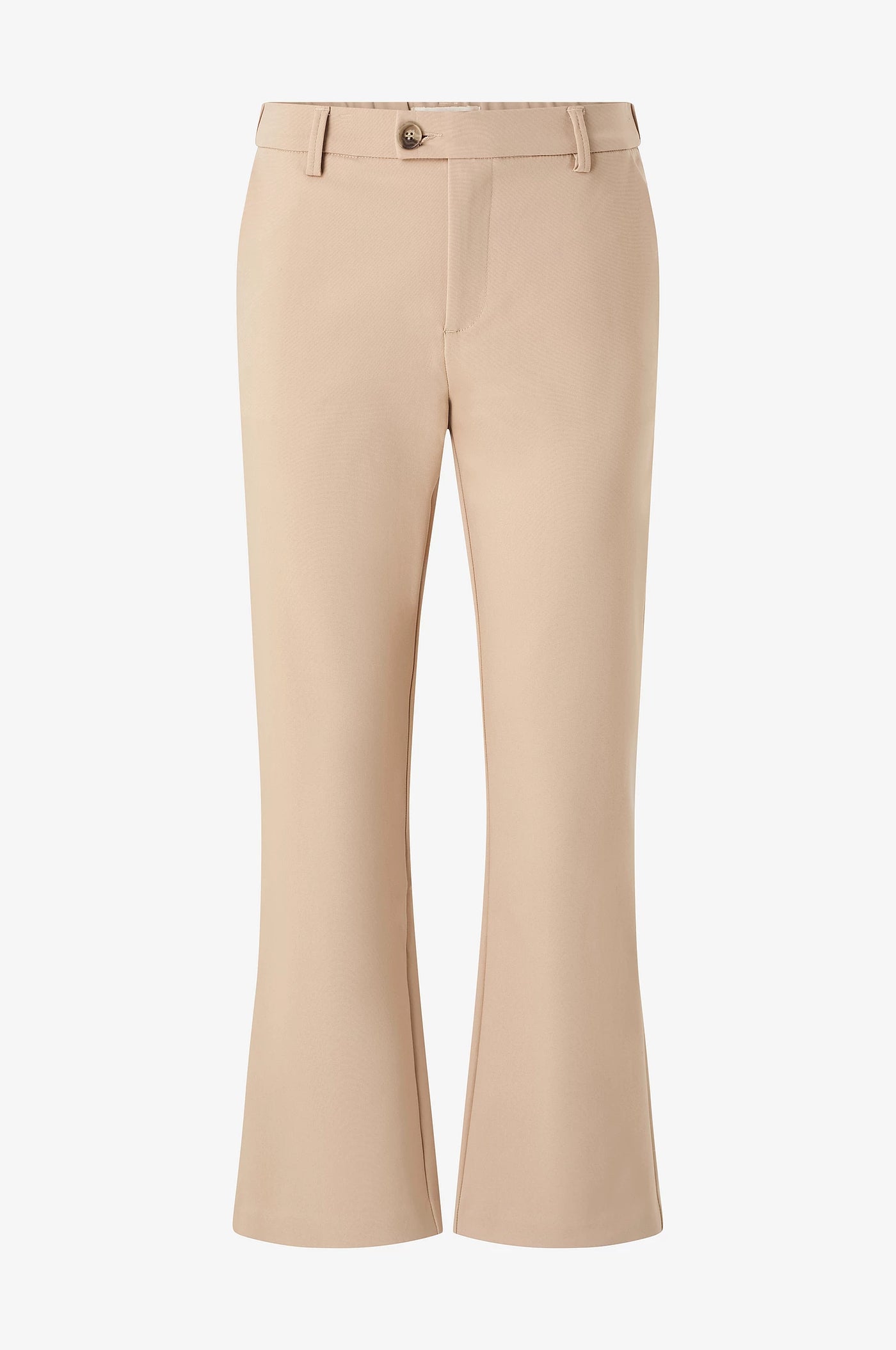 Ivy-Alice Cropped Flare Pant - Latte