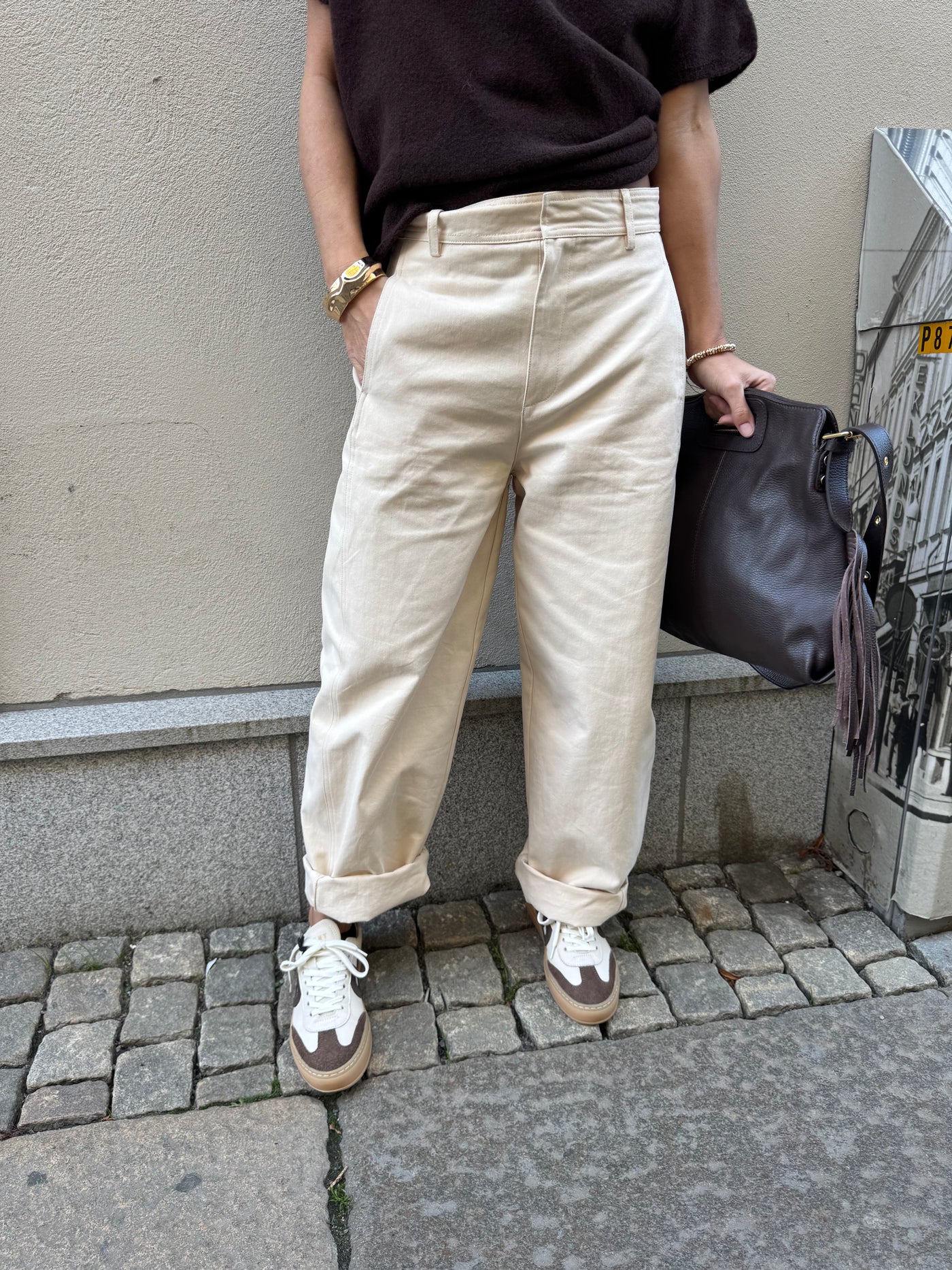 Pia chinos Cream
