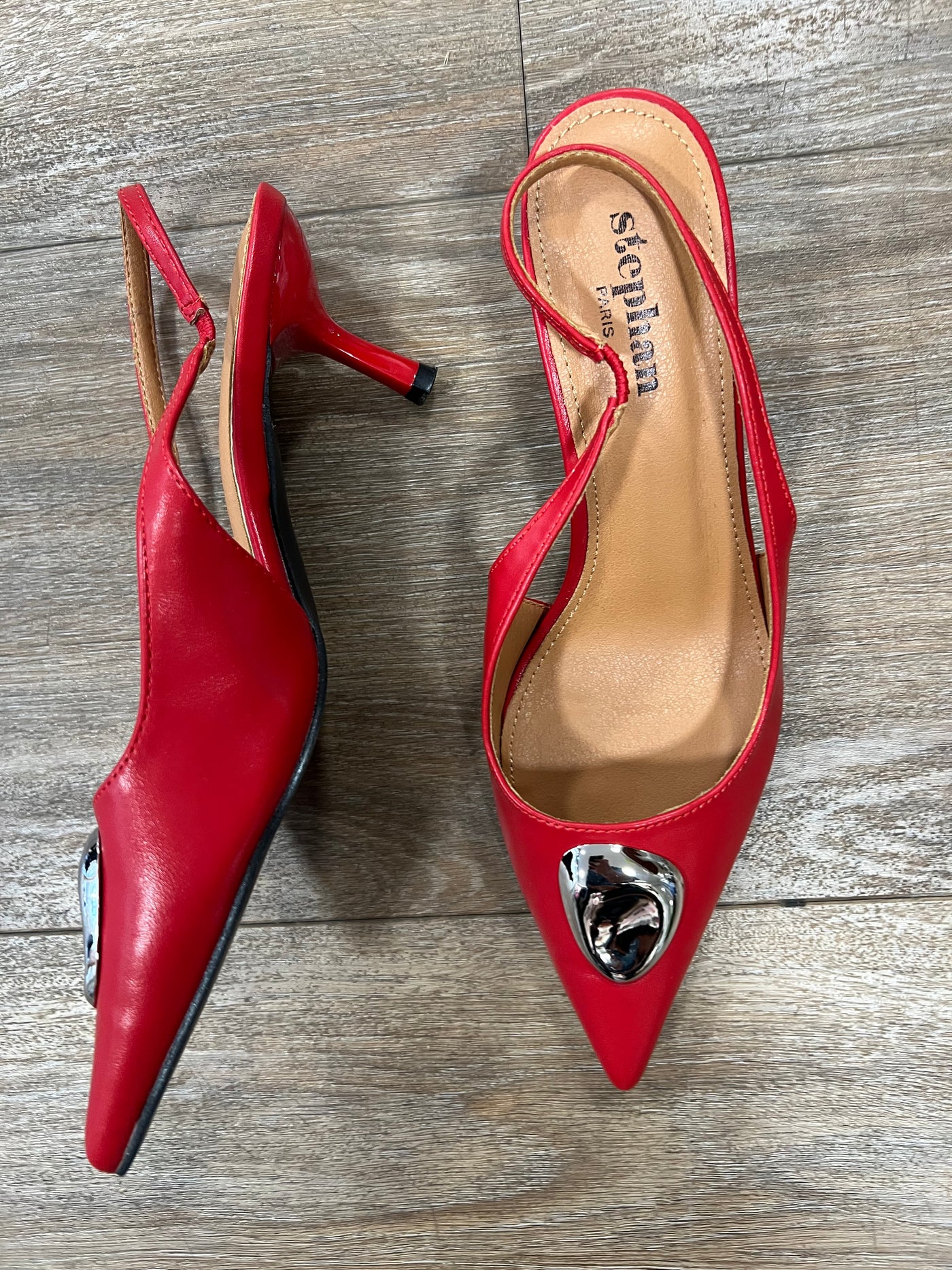 GOA PUMPS RED 1443