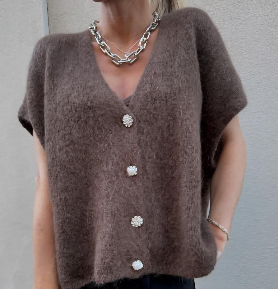 Roro Diamond Väst Brown