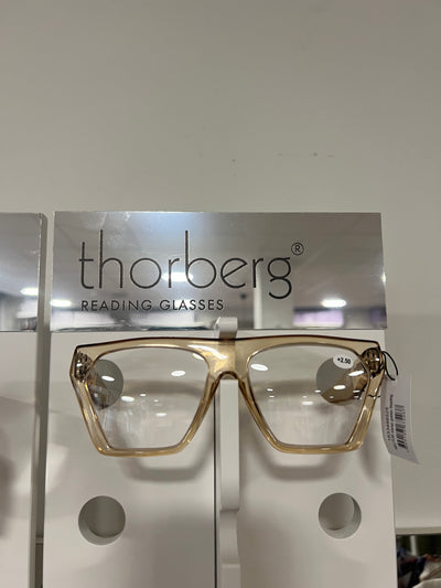 Thorbergs läsglasögon hector beige