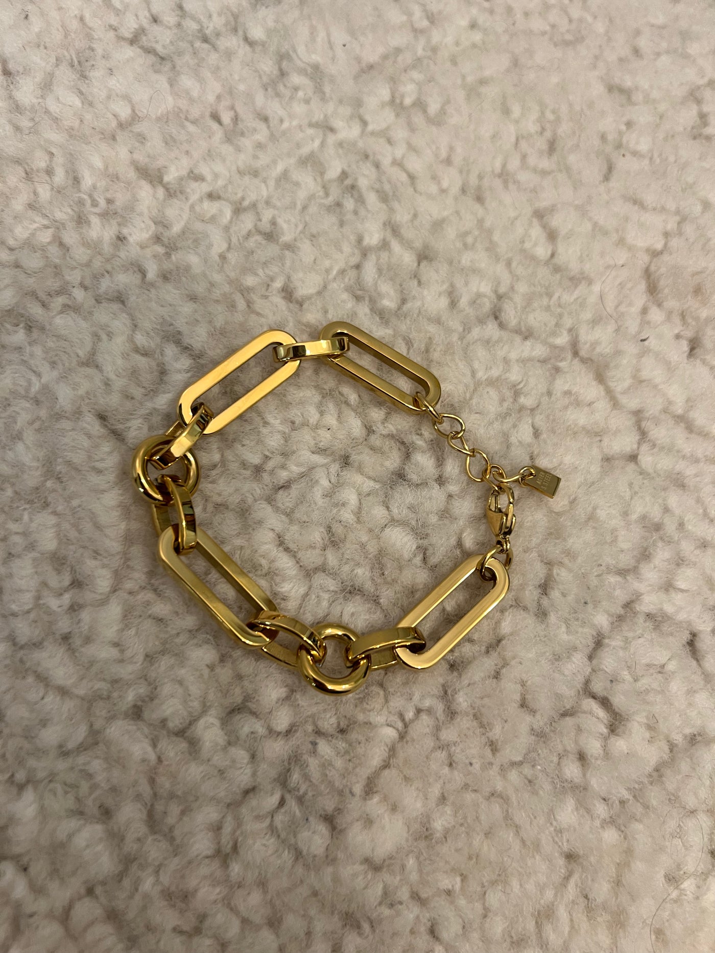 Chain bracelet gold