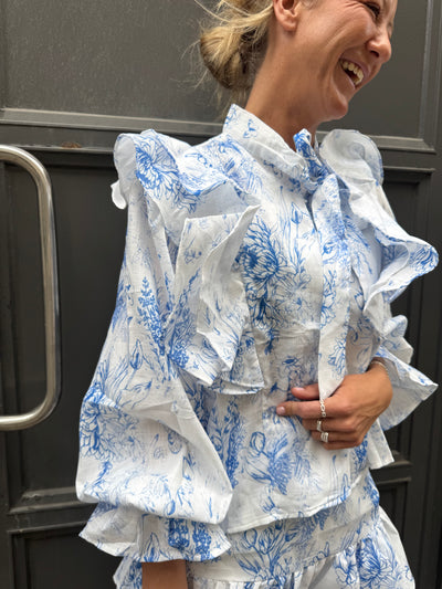 New Sum Blouse Blue