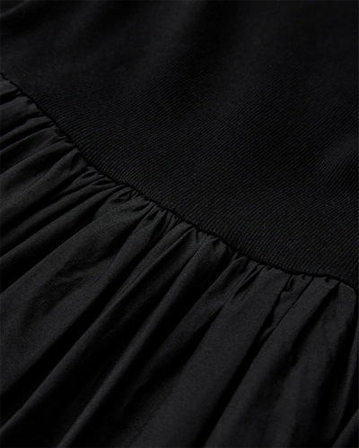 CMSIV-DRESS LONG DRESS -BLACK