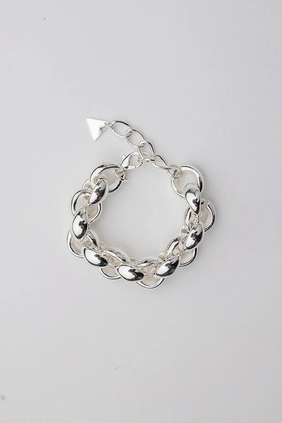 LEIA BRACELET SILVER & GULD