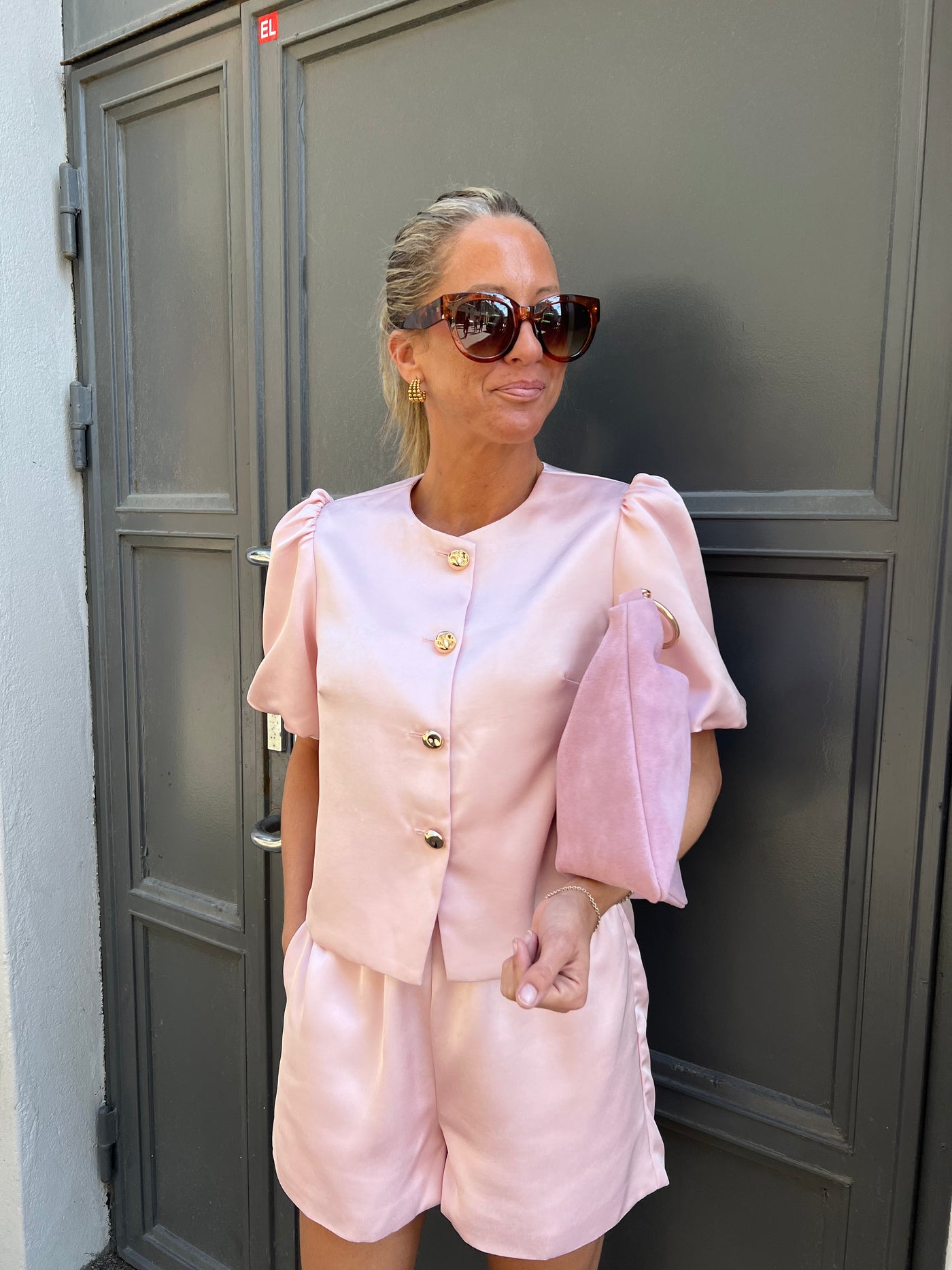 Marry Blouse Pink