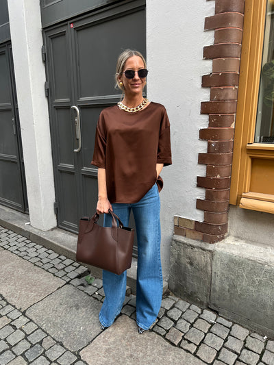 Denise top brown