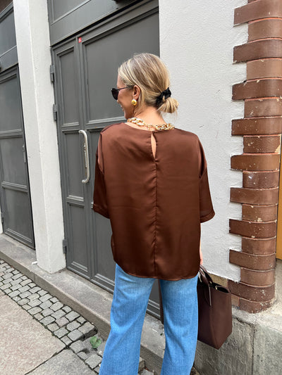 Denise top brown