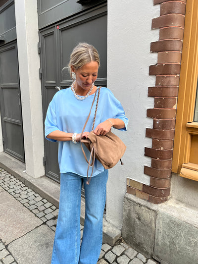 Denise top blue