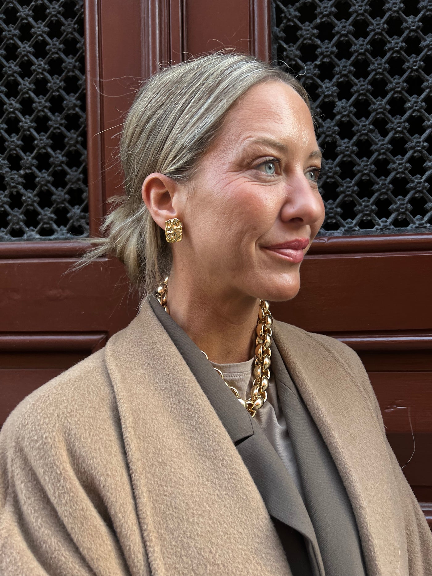EM Earrings Gold S