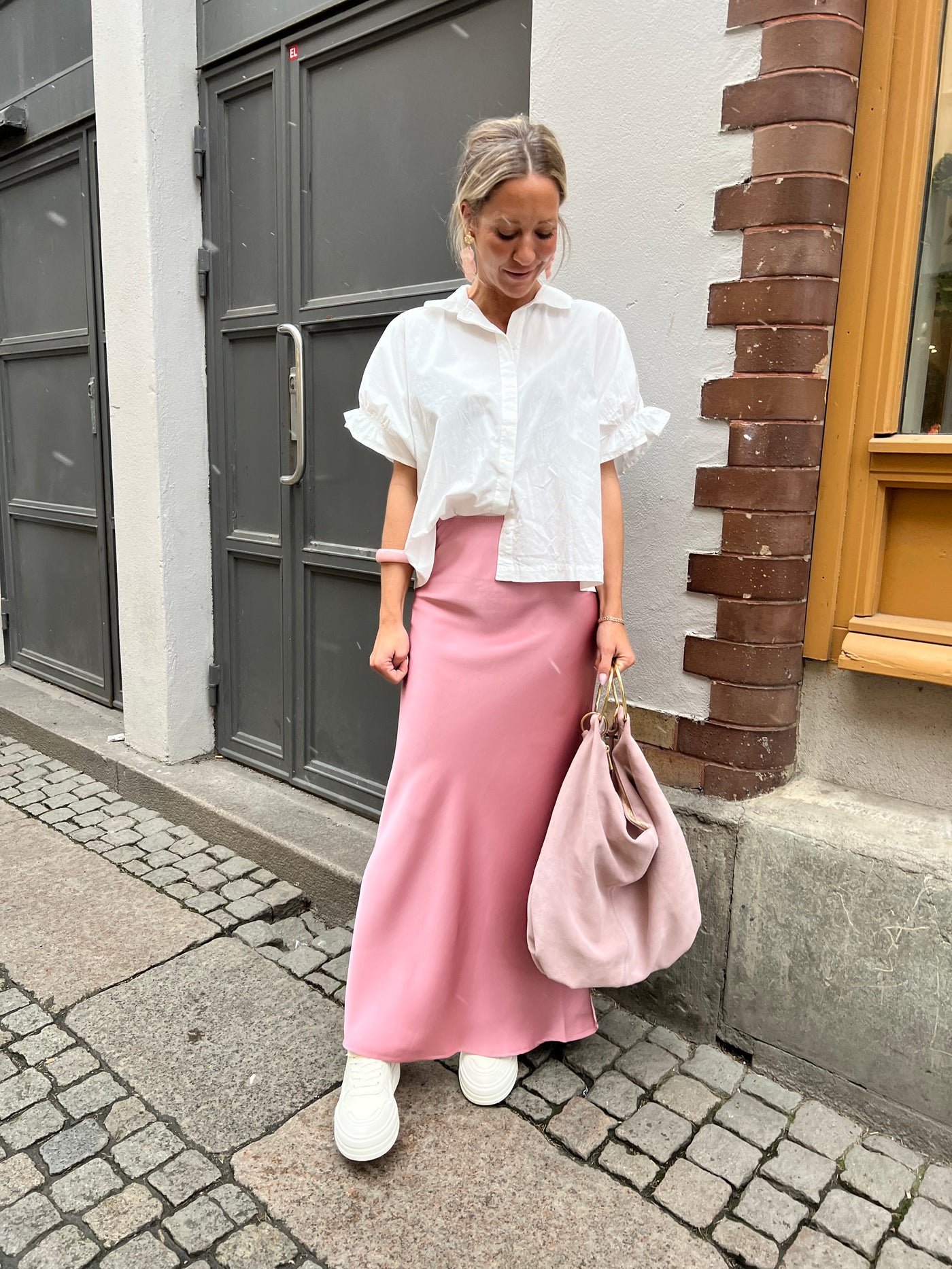 Vicky Skirt Evening Rose