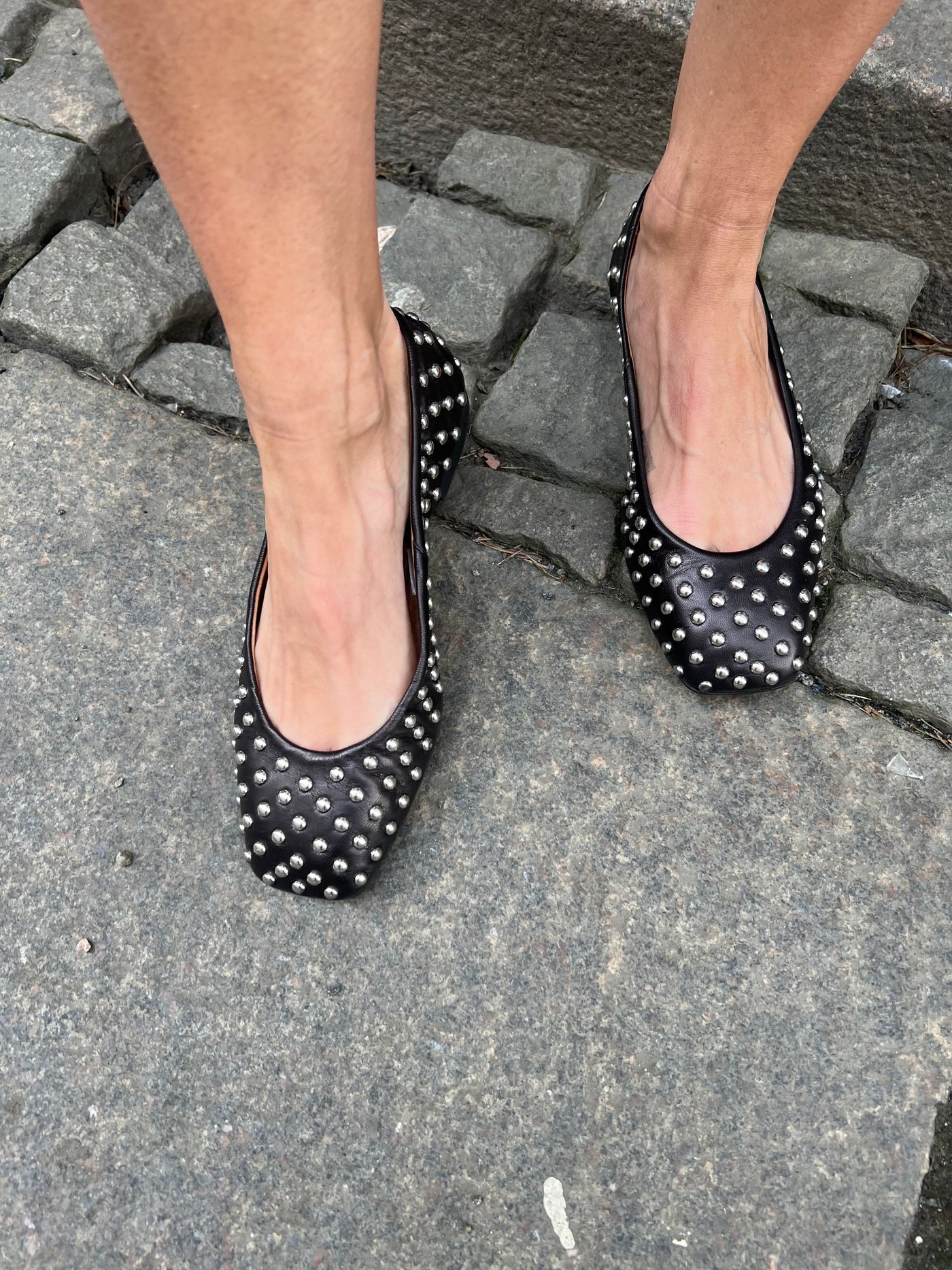 Katie studs ballerina
