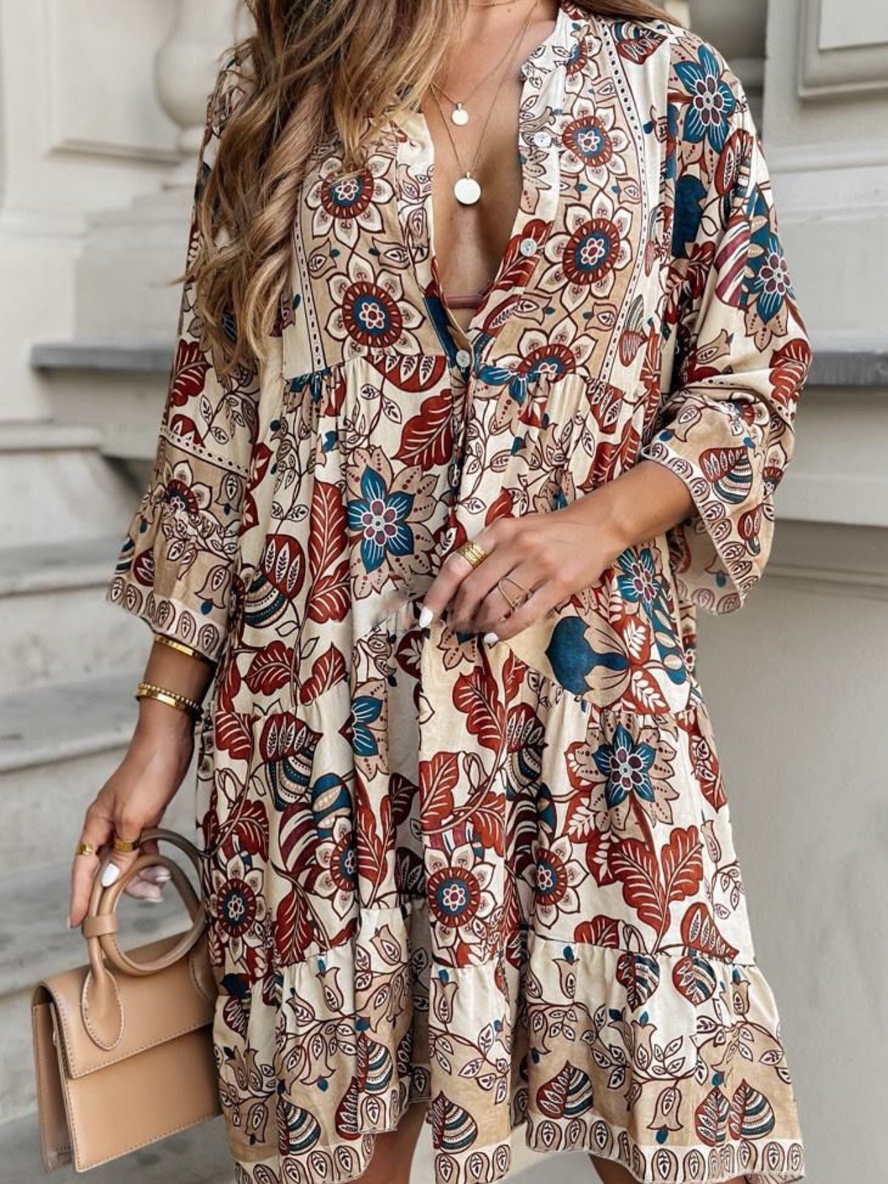 Estee Dress Red