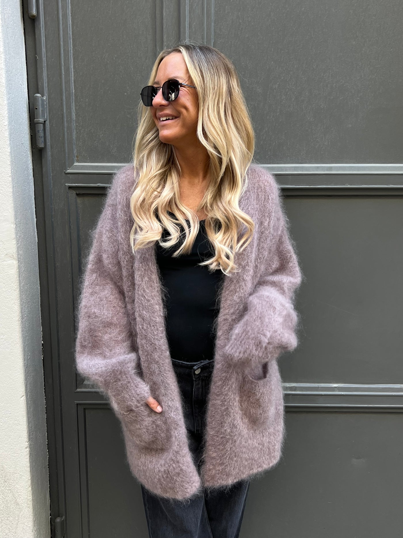 Roro mohair kofta Fungho - 22067