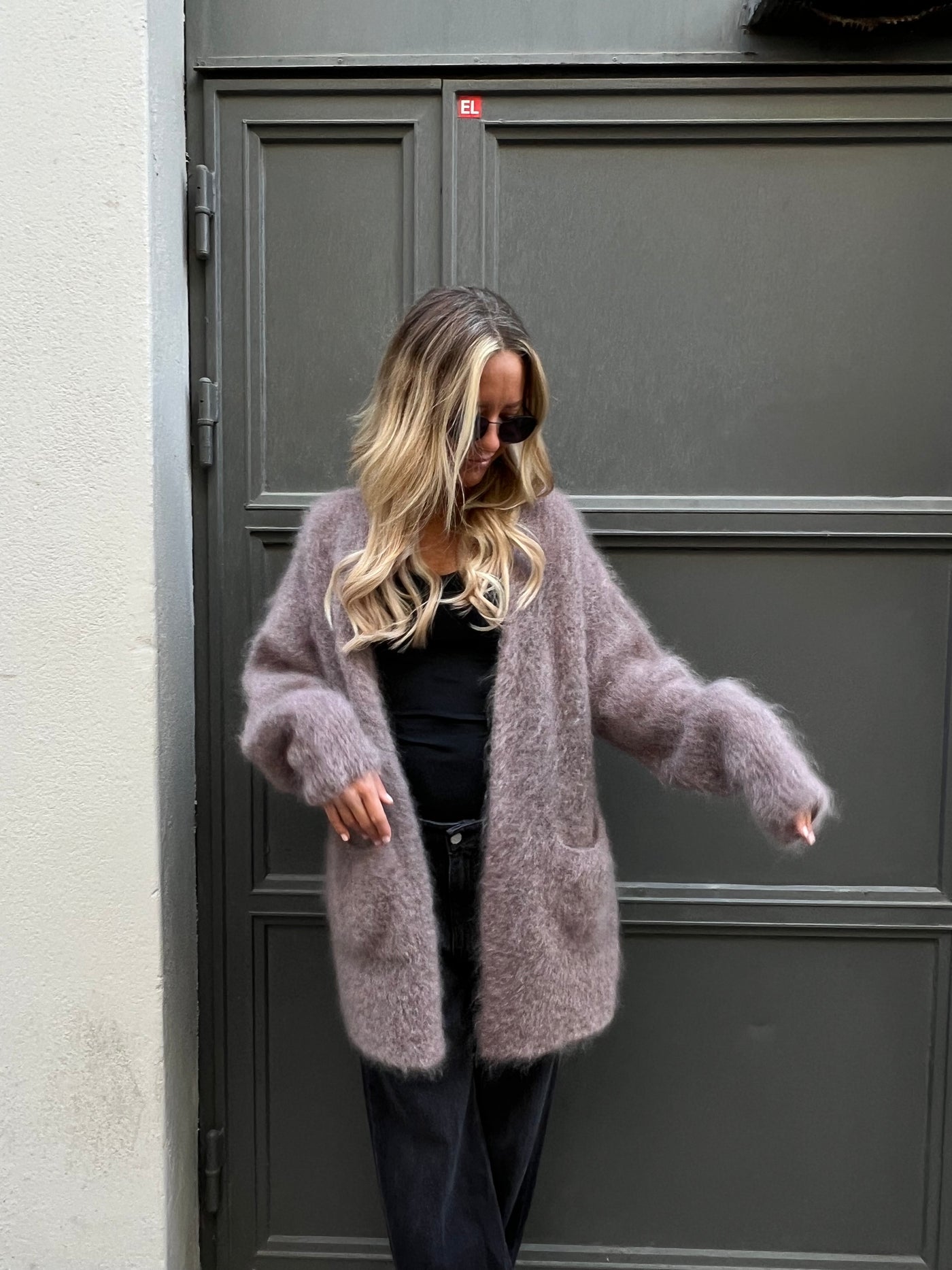 Roro mohair kofta Fungho - 22067